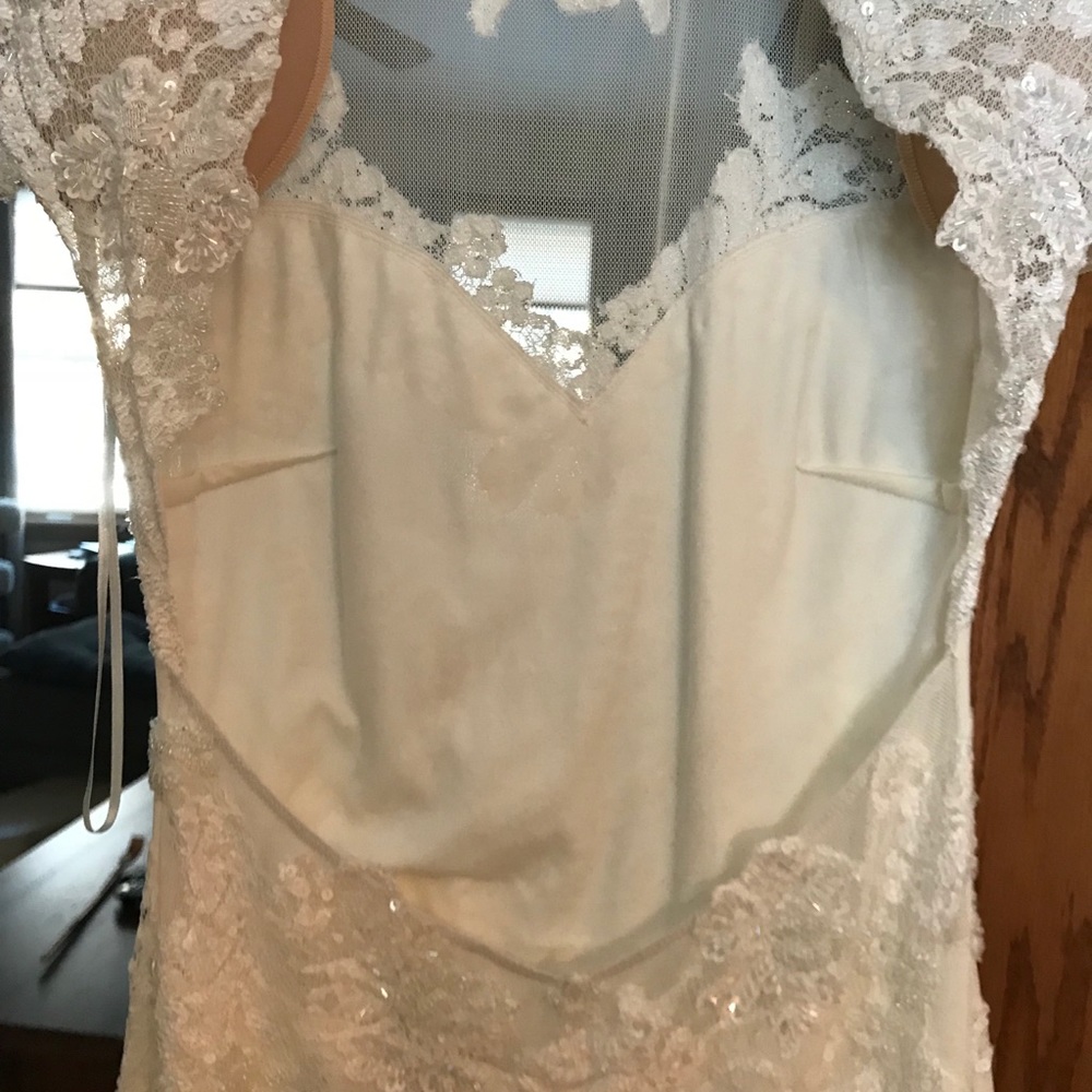 White cocktail dress